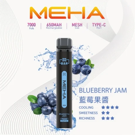 【藍莓果醬】MEHA 7000口拋棄式