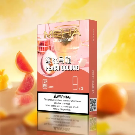 MEHA 五代蜜桃烏龍煙彈｜2.5ml・陶瓷芯｜台灣現貨