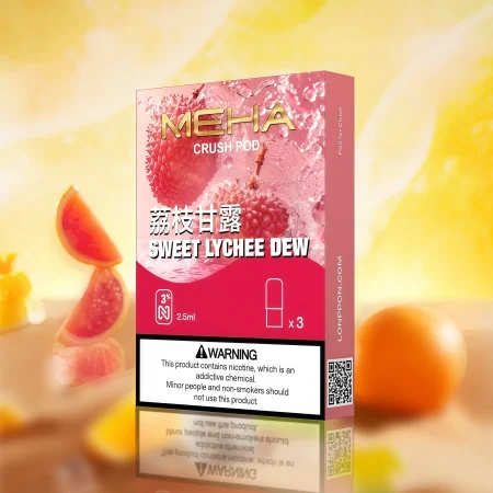 MEHA 五代荔枝甘露煙彈｜2.5ml・陶瓷芯｜台灣現貨