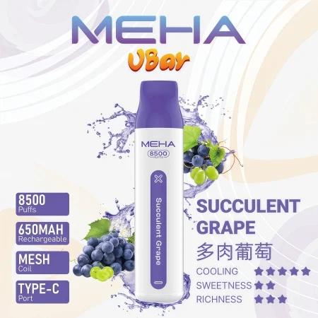 MEHA VBar 多肉葡萄拋棄式｜8500口・650mAh