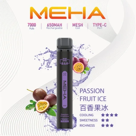 MEHA Xbar 百香果冰拋棄式｜7000口・650mAh